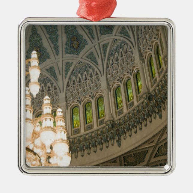 Ornement Métallique Oman, Mascate, mosquée Sultan Qaboos (Devant)