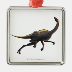 Ornement Métallique Ornithomimus