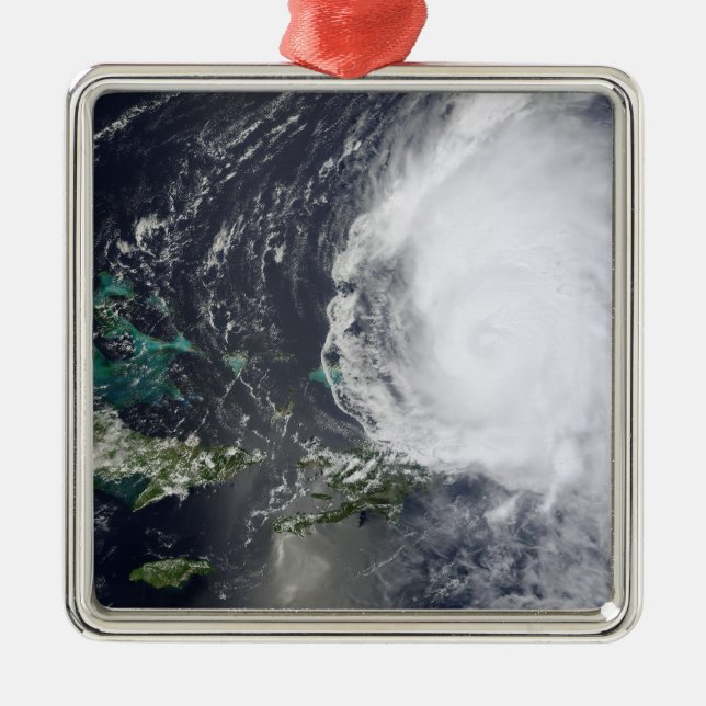 Ornement Métallique Ouragan Earl 2 (Devant)