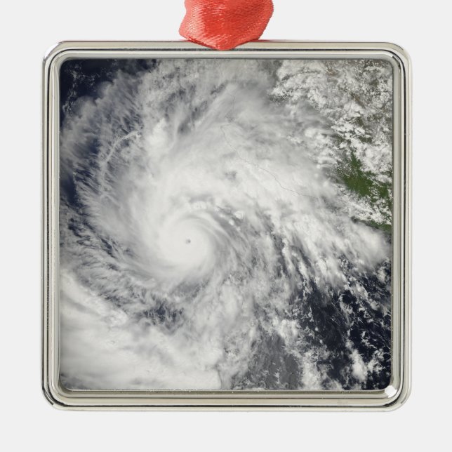 Ornement Métallique Ouragan Jimena (Devant)