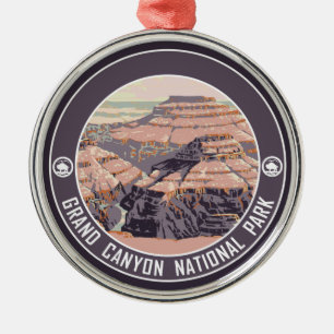 Ornement Métallique Parc national du Grand Canyon Souvenir