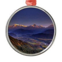 Paysage de vue : L'HIMALAYA POKHARA NÉPAL