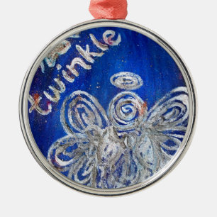 Ornement Métallique Pendentif ornemental Twinkle Angel