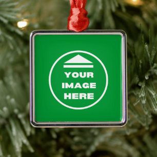 Ornement métallique - Personnalisé - Ajouter image