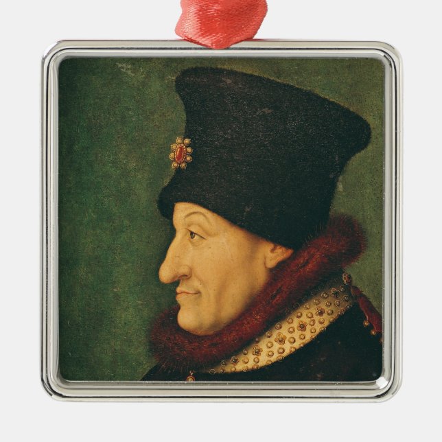 Ornement Métallique Philippe de duc de la France de Bourgogne (Devant)