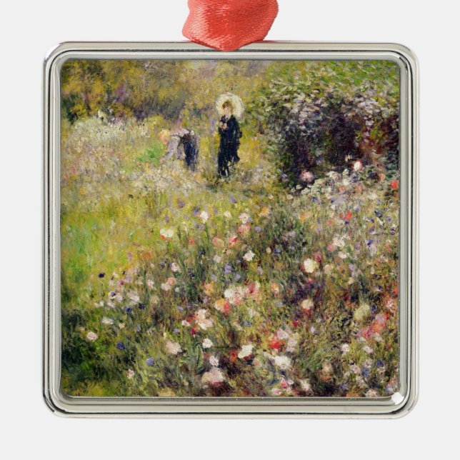 Ornement Métallique Pierre un paysage d'été de Renoir | (Devant)
