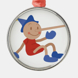 Ornement Métallique Pinocchio