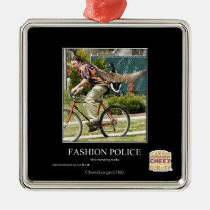 Ornement Métallique Police de la mode