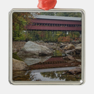 Ornement Métallique Pont d'Albany, juste à côté du Kancamagus