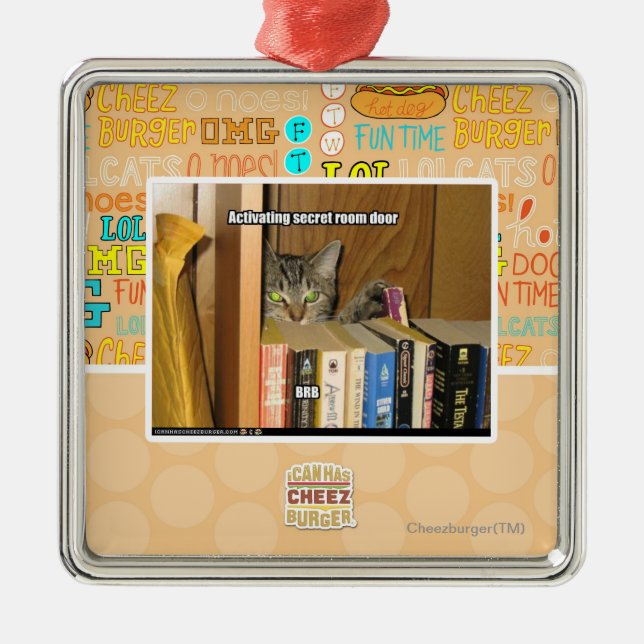 Ornement Métallique Porte secrète de déclenchement de pièce (Devant)