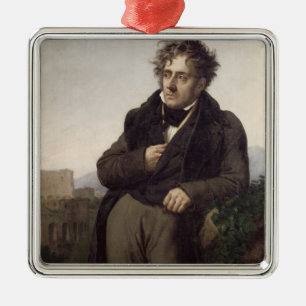 Ornement Métallique Portrait de Francois Rene Vicomte De