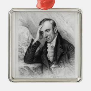 Ornement Métallique Portrait de William Wordsworth