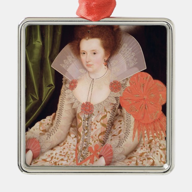 Ornement Métallique Princesse Elizabeth, fille de James I, 1612 (Devant)