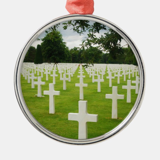 Ornement Métallique Rangée de cimetière national d'Arlington de (Devant)