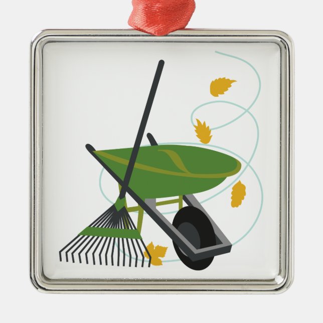 Ornement Métallique Râtelage dans l'amusement (Devant)