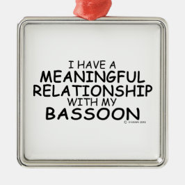 Ornement Métallique Relation significative Bassoon