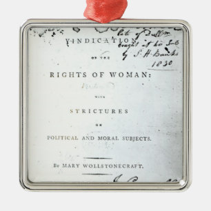 Ornement Métallique Revendication des droites de Woman