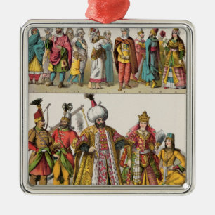 Ornement Métallique Robe de Moorish et de turc