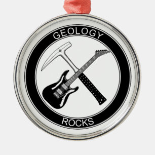 Ornement Métallique Roches de géologie ornementale arrondie Premium