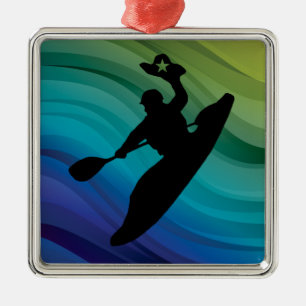 Ornement Métallique Rodeo Kayak