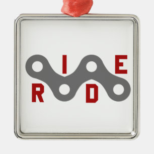 Ornement Métallique Roue (chaîne)