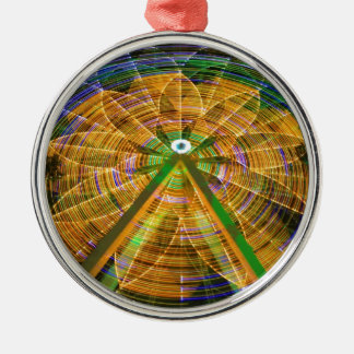 Ornement Métallique Roue de Ferris d'amusement