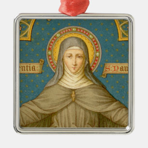 Ornement Métallique Sainte Claire d'Assise (SAU 27)