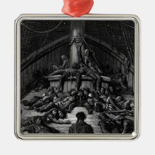Ornement Métallique Scène "du givre du marin antique" 3