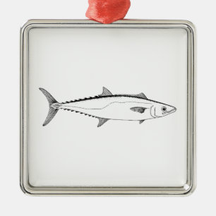 Ornement Métallique Schéma Roi maquereau