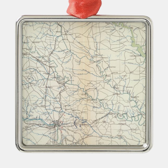 Ornement Métallique SE Virginia, Ft Monroe (Devant)