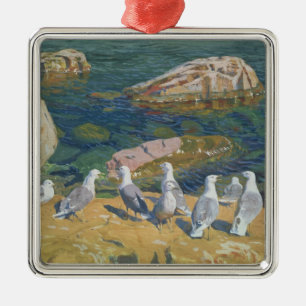 Ornement Métallique Seagulls, 1910