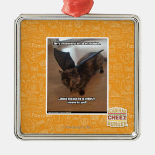 Ornement Métallique Singes des vacances