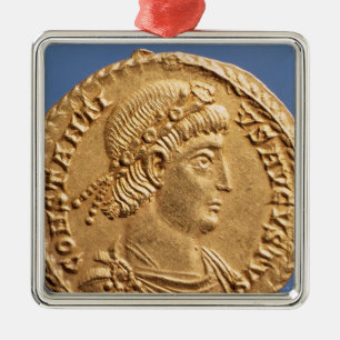Ornement Métallique Solidus de Constantinius II