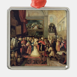 Ornement Métallique Solomon dans le trésor du temple, 1633