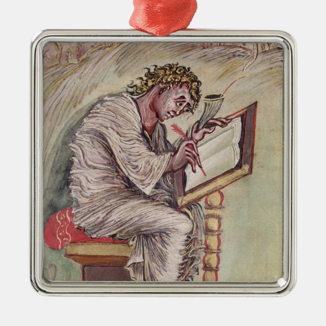 Ornement Métallique St Matthew, des évangiles d'Ebbo (Devant)