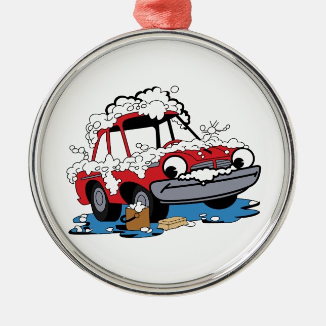 Ornement Métallique Station de lavage (Devant)