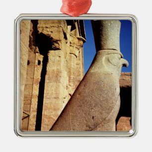 Ornement Métallique Statue de Horus