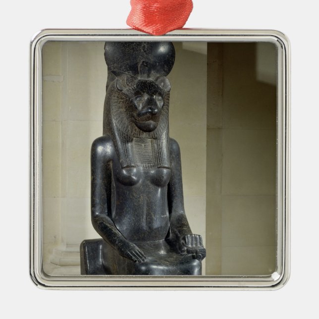 Ornement Métallique Statue de la déesse lion-dirigée Sekhmet, du Th (Devant)
