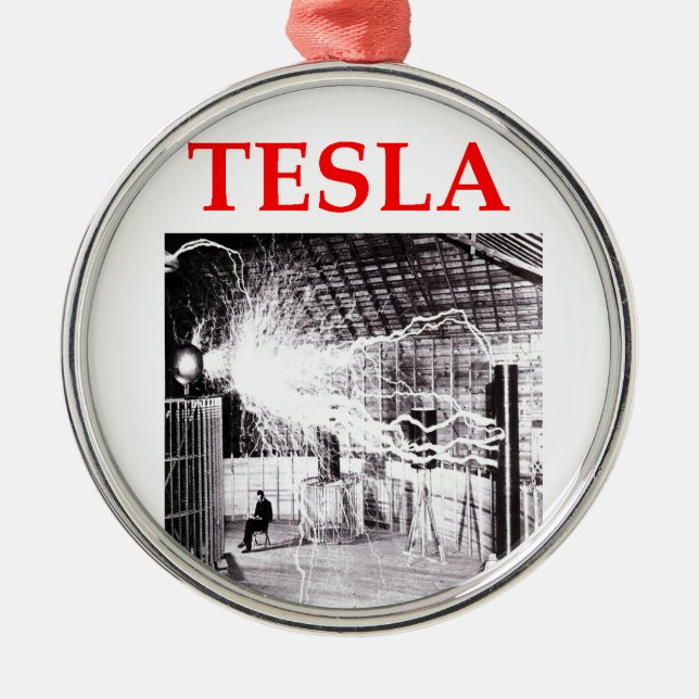 Ornement Métallique tesla (Devant)