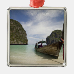 Ornement Métallique Thaïlande, île de Phi Phi Lay, baie de Maya.