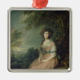Ornement Métallique Thomas Gainsborough Mrs. Richard Brinsley Sherida