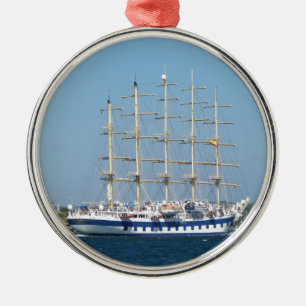 Ornement Métallique Tondeuse royale de bateau grand