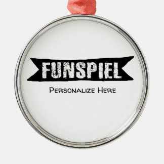 Ornement Métallique Tournoi de curling Funspiel pour l'ornement amusan