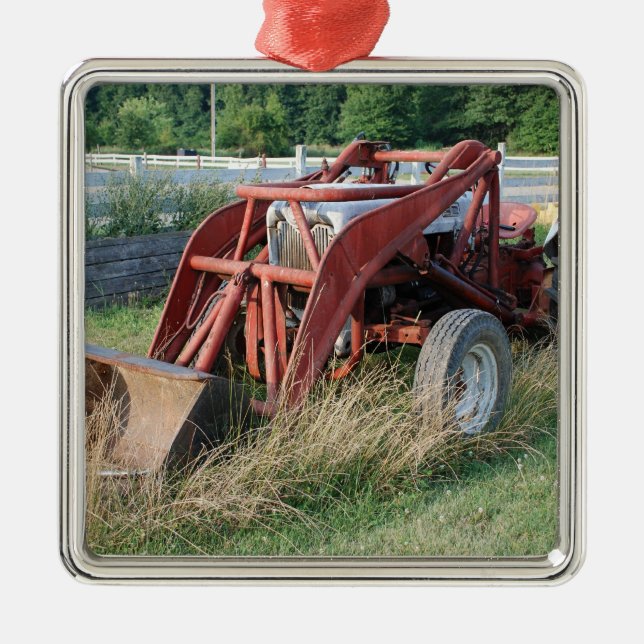 Ornement Métallique tracteur (Devant)
