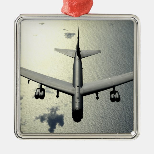 Ornement Métallique Un B-52 Stratoforteresse en vol 2 (Devant)