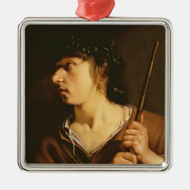 Ornement Métallique Un berger, 1635 (Devant)