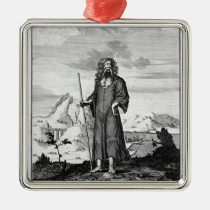 Ornement Métallique Un druide