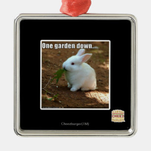 Ornement Métallique Un jardin en bas �