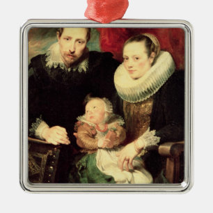 Ornement Métallique Un portrait de famille, c.1618-21
