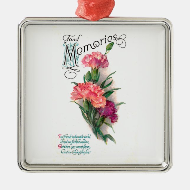 Ornement Métallique Un Véritable Ami (Devant)